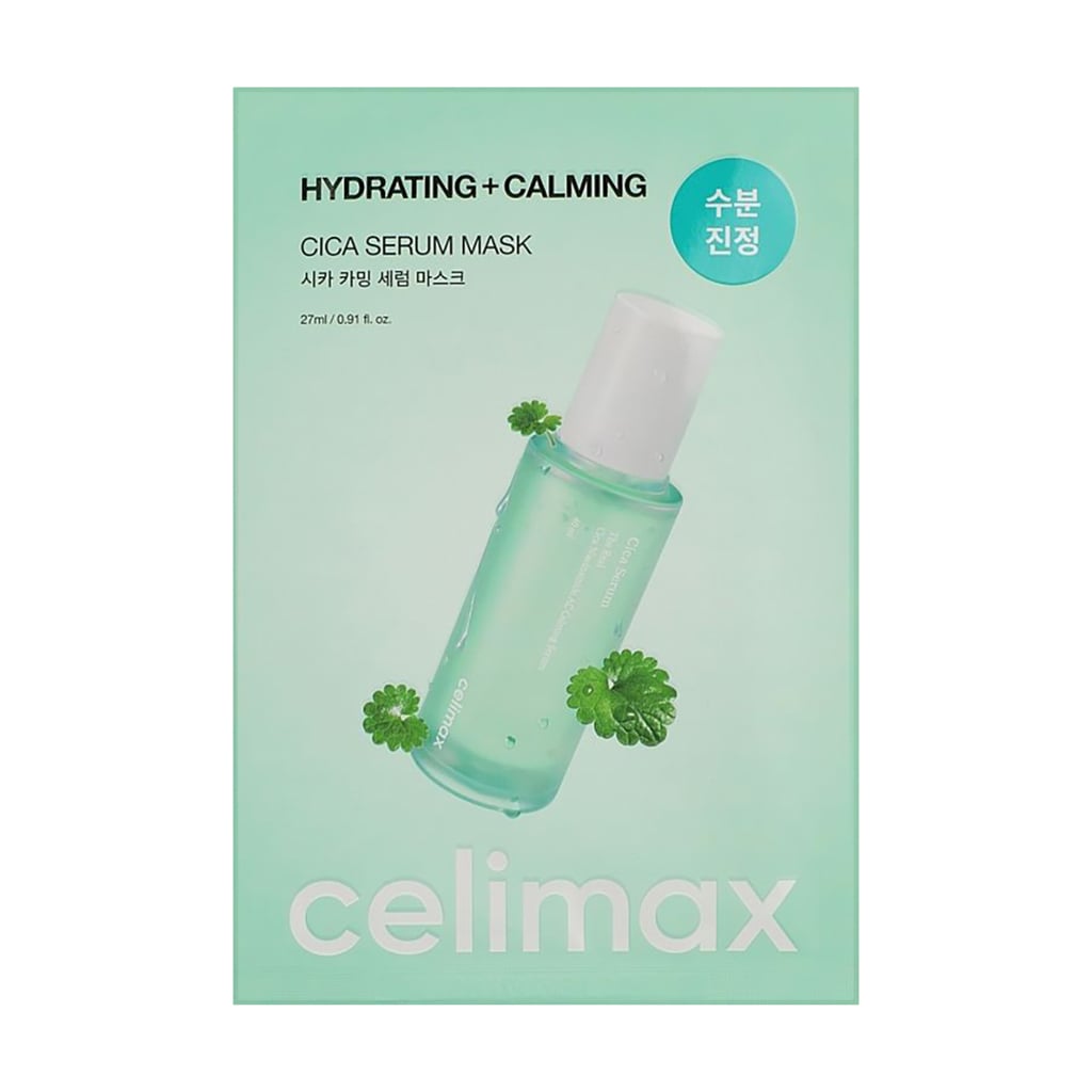 Тканинна маска для обличчя Celimax Hydrating + Calming Cica Serum Mask, 27 мл
